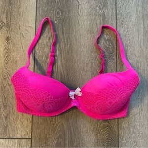Victoria’s Secret Hot Pink Bra 32D